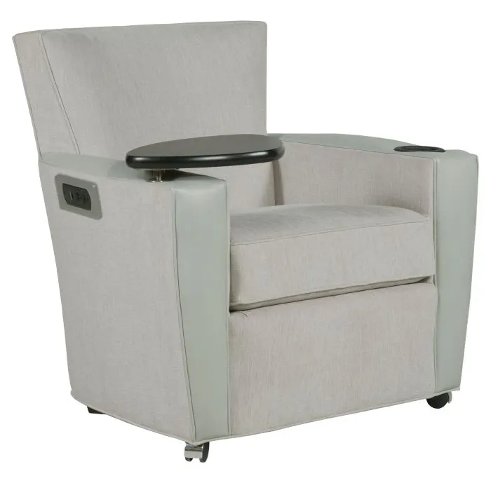 Fairfield Furniture S-7453-U2 Payton Lounge Chair with Casters, Tablet, Charging Station, Cupholder Fairfield Furniture S-7453-U2 Payton Lounge Chair with Casters, Tablet, Charging Station, Cupholder