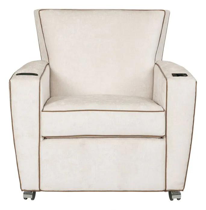 Fairfield Furniture S-7454-A2 Payton Lounge Chair with Casters, Cupholder, UV-C Fairfield Furniture S-7454-A2 Payton Lounge Chair with Casters, Cupholder, UV-C
