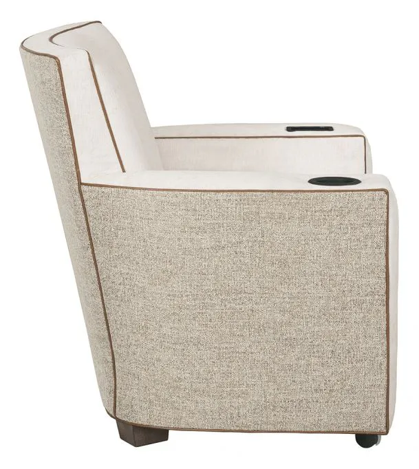 Fairfield Furniture S-7454-A2 Payton Lounge Chair with Casters, Cupholder, UV-C Fairfield Furniture S-7454-A2 Payton Lounge Chair with Casters, Cupholder, UV-C