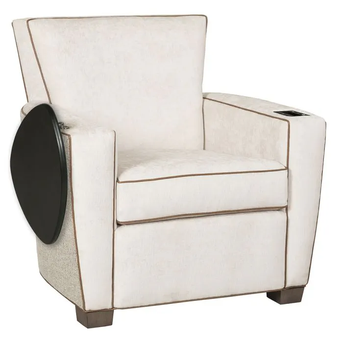Fairfield Furniture S-7454-T1 Payton Lounge Chair with Tablet, UV-C