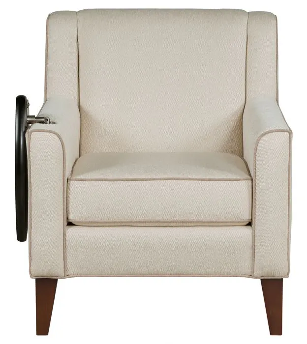 Fairfield Furniture S-7539-T1 Aubrey Lounge Chair with Folding Tablet Fairfield Furniture S-7539-T1 Aubrey Lounge Chair with Folding Tablet