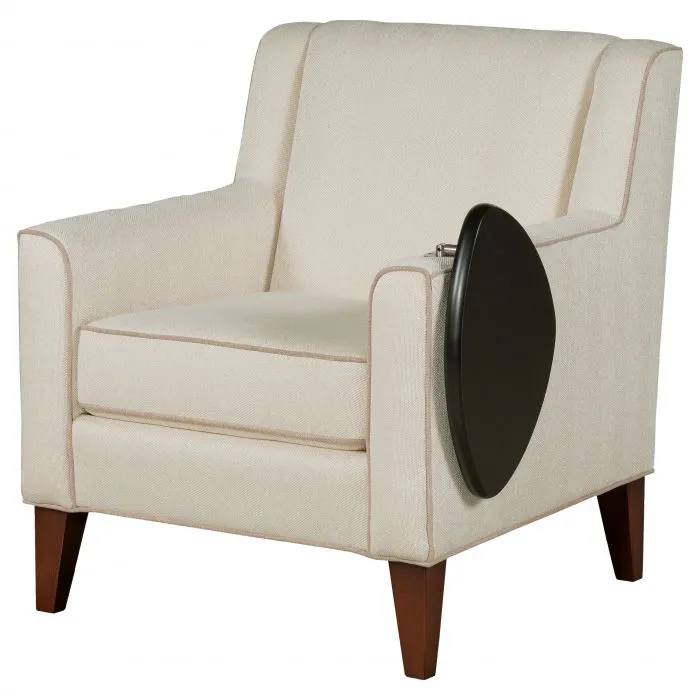 Fairfield Furniture S-7540-T1 Ashleigh Lounge Chair with Folding Tablet Fairfield Furniture S-7540-T1 Ashleigh Lounge Chair with Folding Tablet
