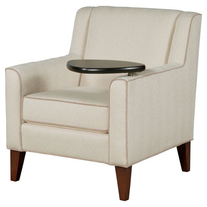 Fairfield Furniture S-7540-T1 Ashleigh Lounge Chair with Folding Tablet Fairfield Furniture S-7540-T1 Ashleigh Lounge Chair with Folding Tablet