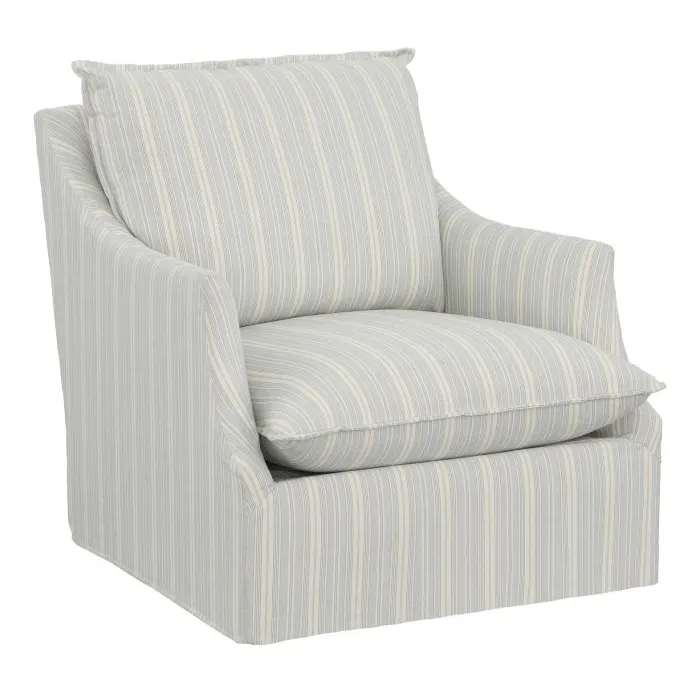 Fairfield Furniture W-S101-32 Baldwin Slipcovered Swivel Gilder Fairfield Furniture W-S101-32 Baldwin Slipcovered Swivel Gilder