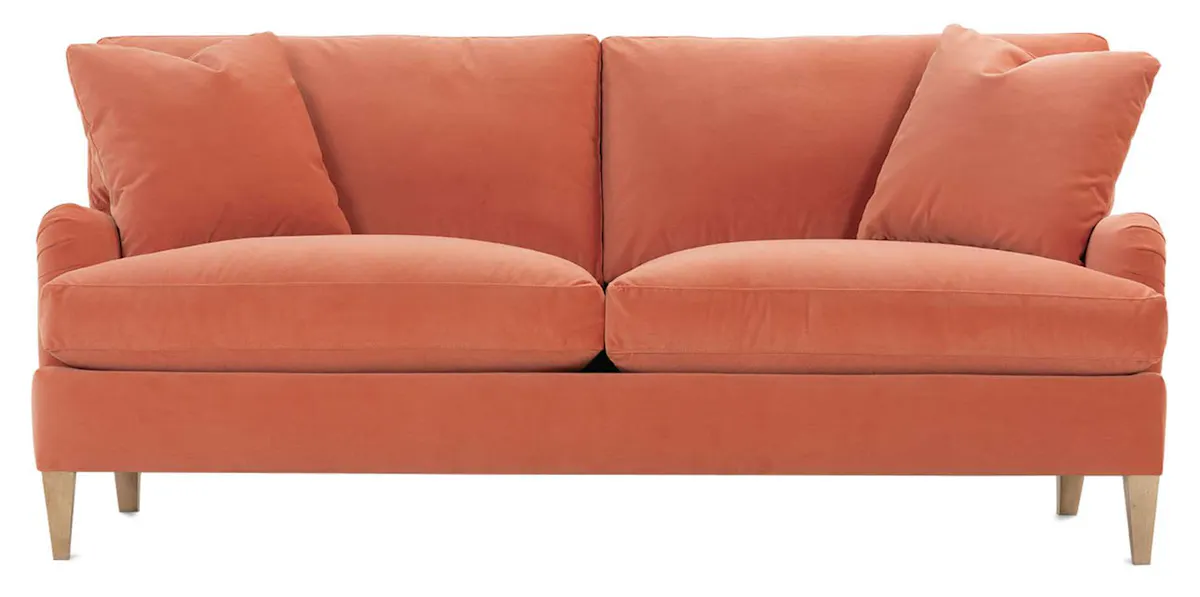 Rowe Furniture BROMLEY-001 Bromley Two Cushion Sofa Rowe Furniture BROMLEY-001 Bromley Two Cushion Sofa