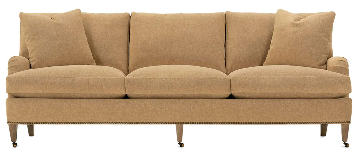 Rowe Furniture BROMLEY-203 Bromley Three Cushion Sofa Rowe Furniture BROMLEY-203 Bromley Three Cushion Sofa