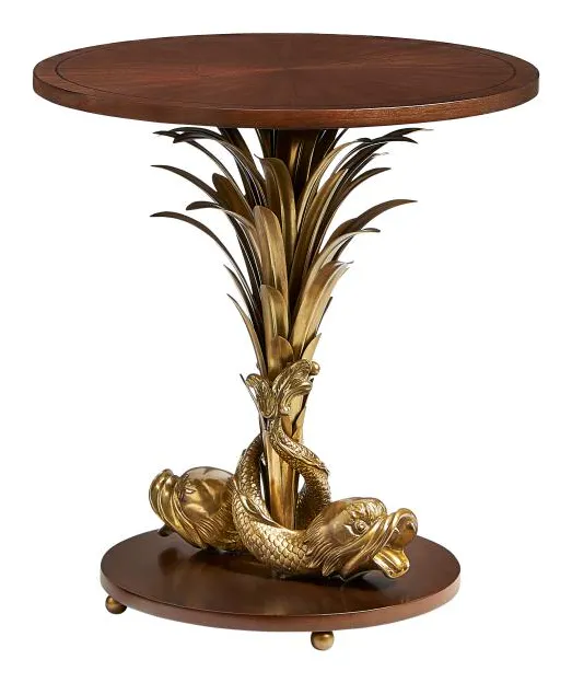 Maitland Smith CJ8370-32 Octavia Side Table Maitland Smith CJ8370-32 Octavia Side Table