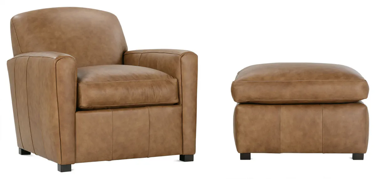 Rowe Furniture DESMOND-L-006 Desmond Leather Chair Rowe Furniture DESMOND-L-006 Desmond Leather Chair
