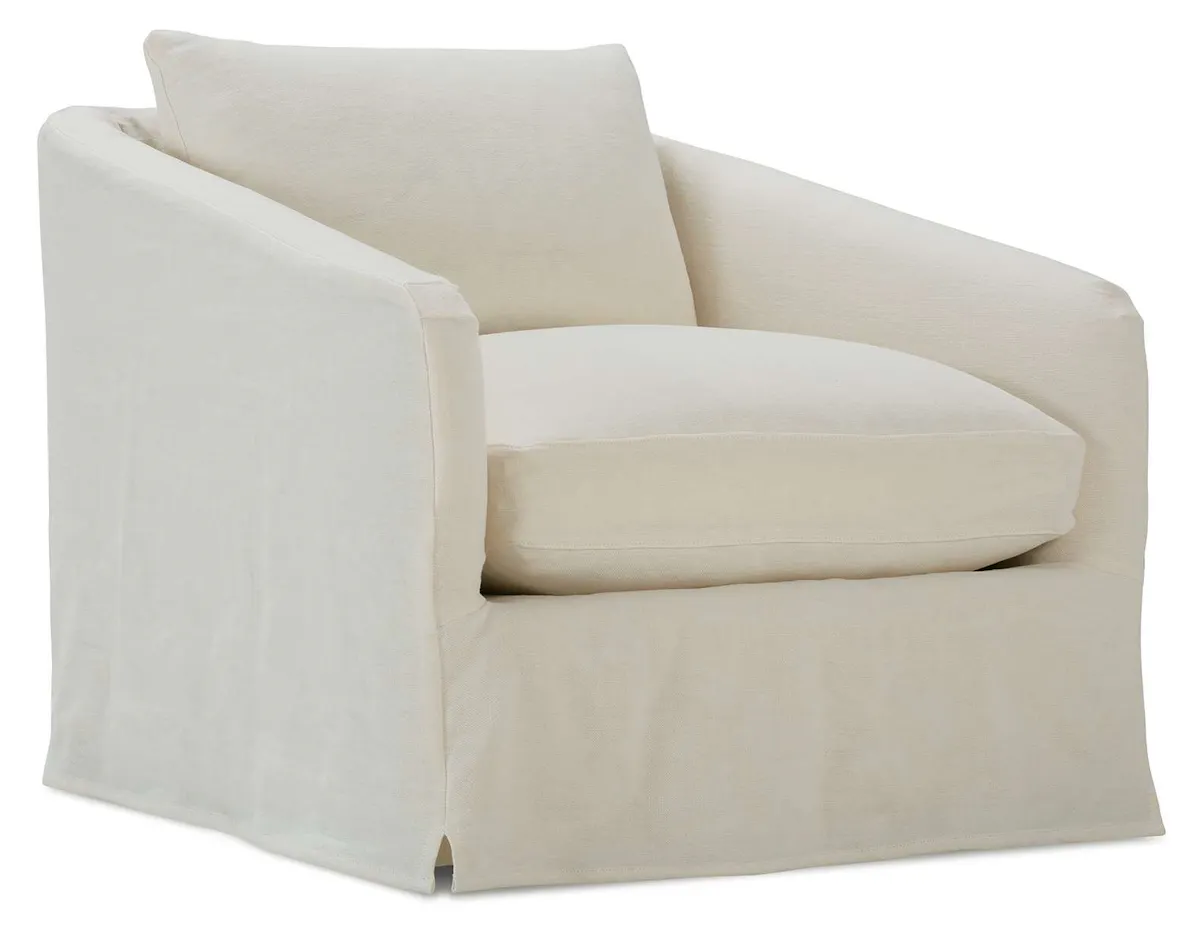 Rowe Furniture FLORENCE-SLIP-016 Florence Slip Swivel Chair Rowe Furniture FLORENCE-SLIP-016 Florence Slip Swivel Chair