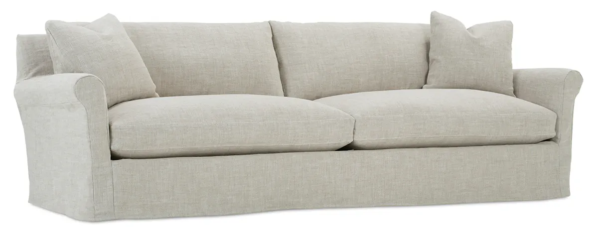 Rowe Furniture FREYA-SLIP-040 Freya 110 Inch Slip 2 Cushion Sofa Rowe Furniture FREYA-SLIP-040 Freya 110 Inch Slip 2 Cushion Sofa