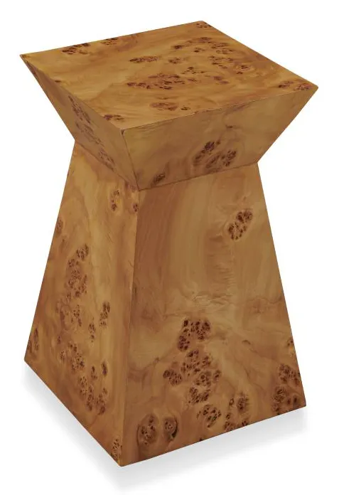 Highland House HH27-104-AS Browning Burl Side Table Highland House HH27-104-AS Browning Burl Side Table