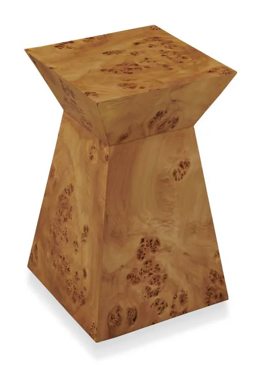 Highland House HH27-104-AS Browning Burl Side Table Highland House HH27-104-AS Browning Burl Side Table