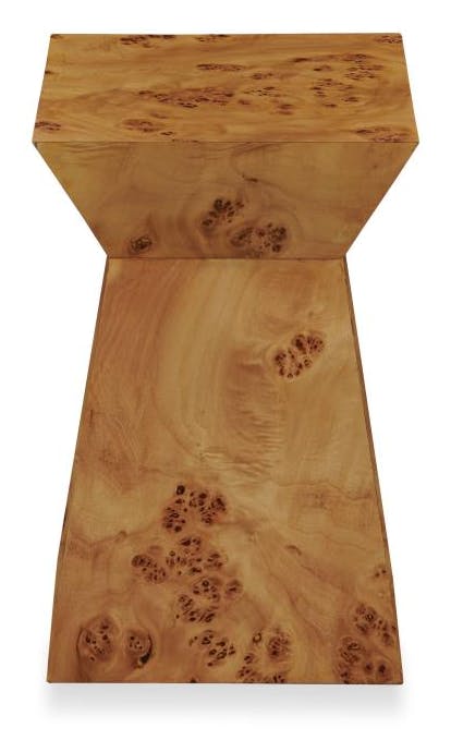Highland House HH27-104-AS Browning Burl Side Table Highland House HH27-104-AS Browning Burl Side Table