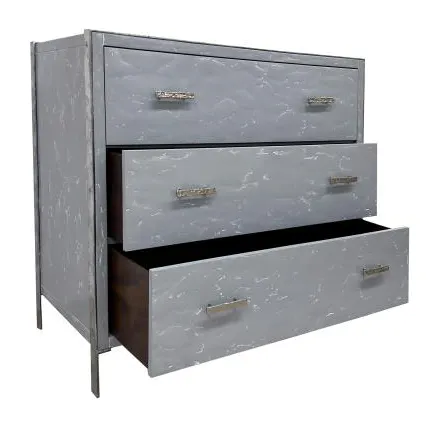 Maitland Smith HM1287-2 San Juan Chest Of Drawers - Mist Maitland Smith HM1287-2 San Juan Chest Of Drawers - Mist