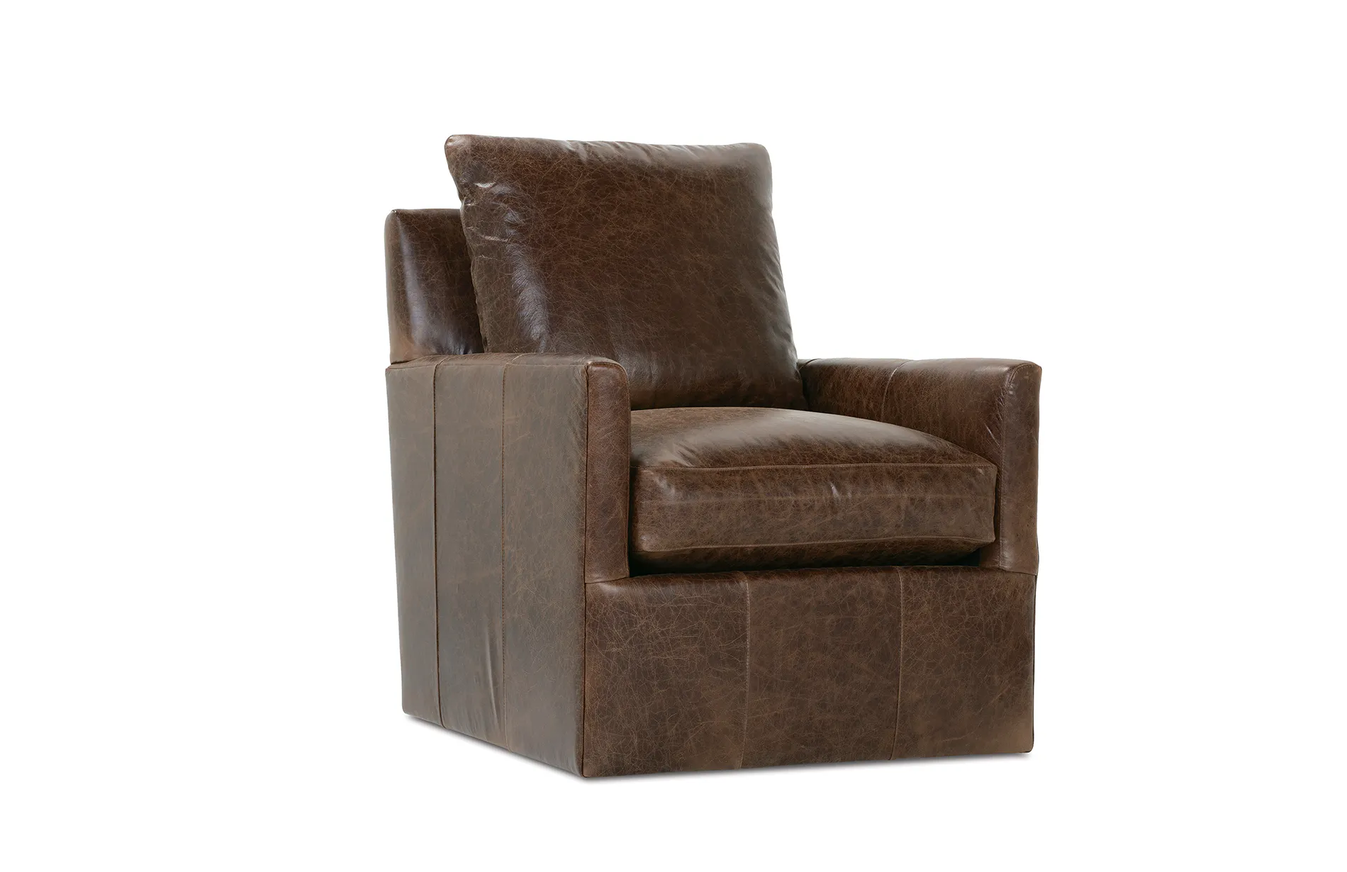 Rowe Furniture LILAH-L-007 Lilah Leather Swivel Glider
