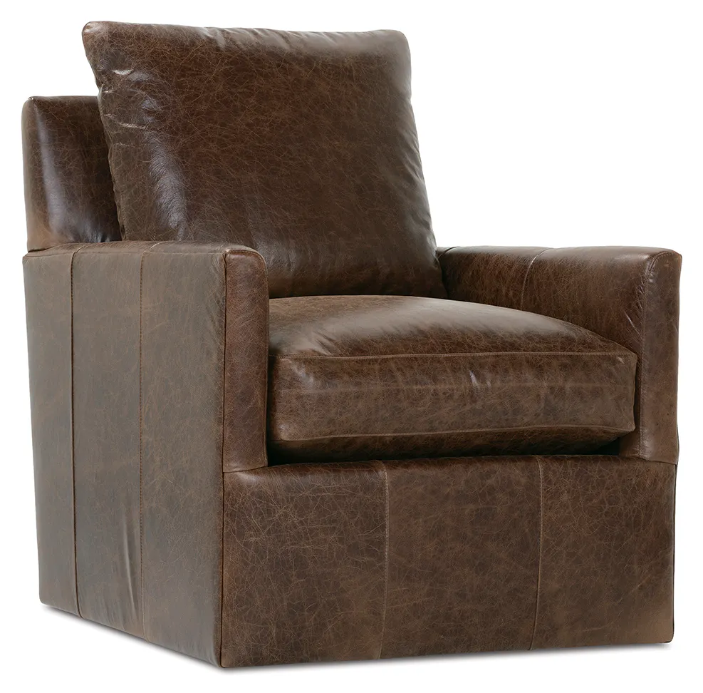 Rowe Furniture LILAH-L-016 Lilah Leather Swivel Chair Rowe Furniture LILAH-L-016 Lilah Leather Swivel Chair
