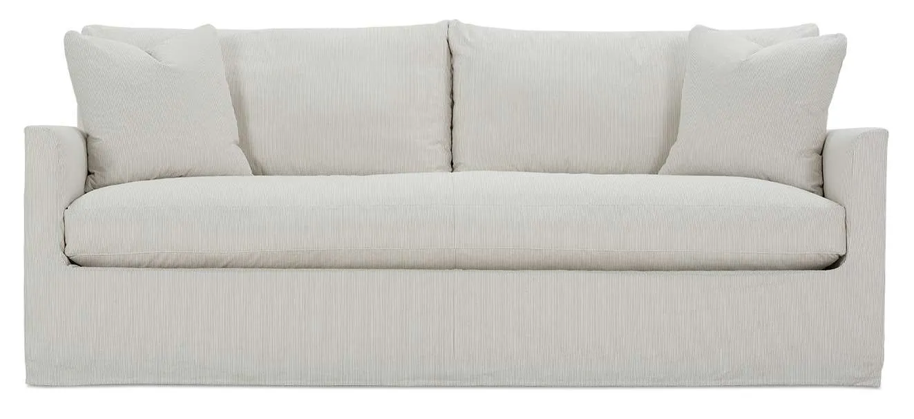 Rowe Furniture LILAH-SLIP-23 Lilah Bench Cushion Slipcover Queen Sleeper Sofa