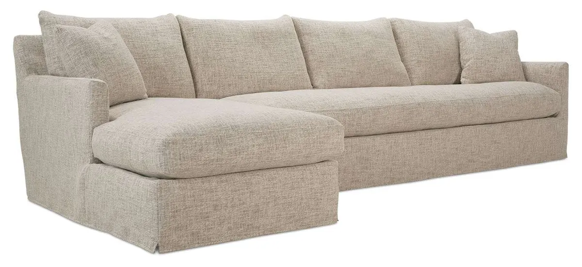 Rowe Furniture LILAH-SLIP SECT Lilah Bench Slipcover Sectional Rowe Furniture LILAH-SLIP SECT Lilah Bench Slipcover Sectional