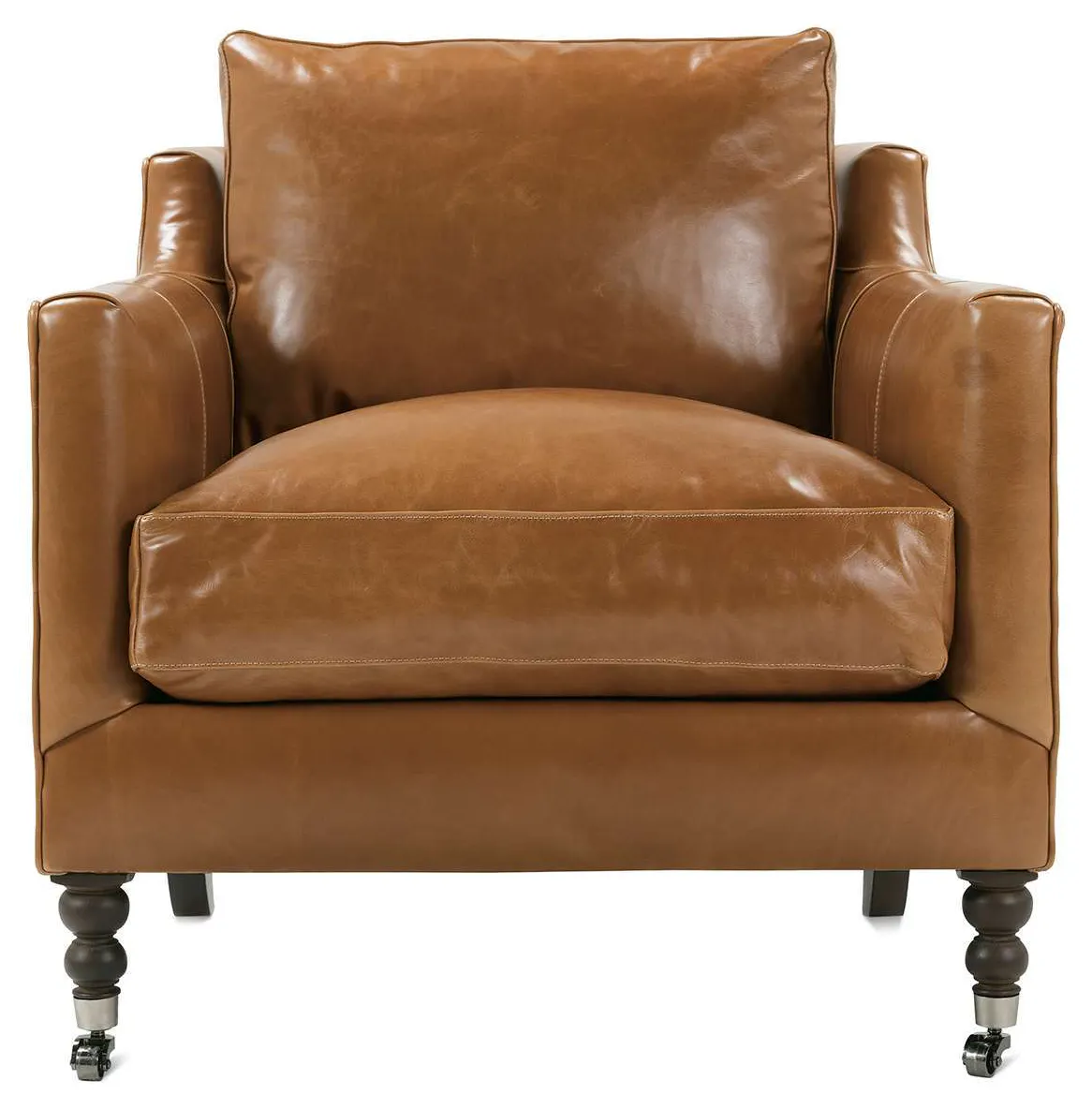 Rowe Furniture MADELINE-L-006 Madeline Leather Chair Rowe Furniture MADELINE-L-006 Madeline Leather Chair