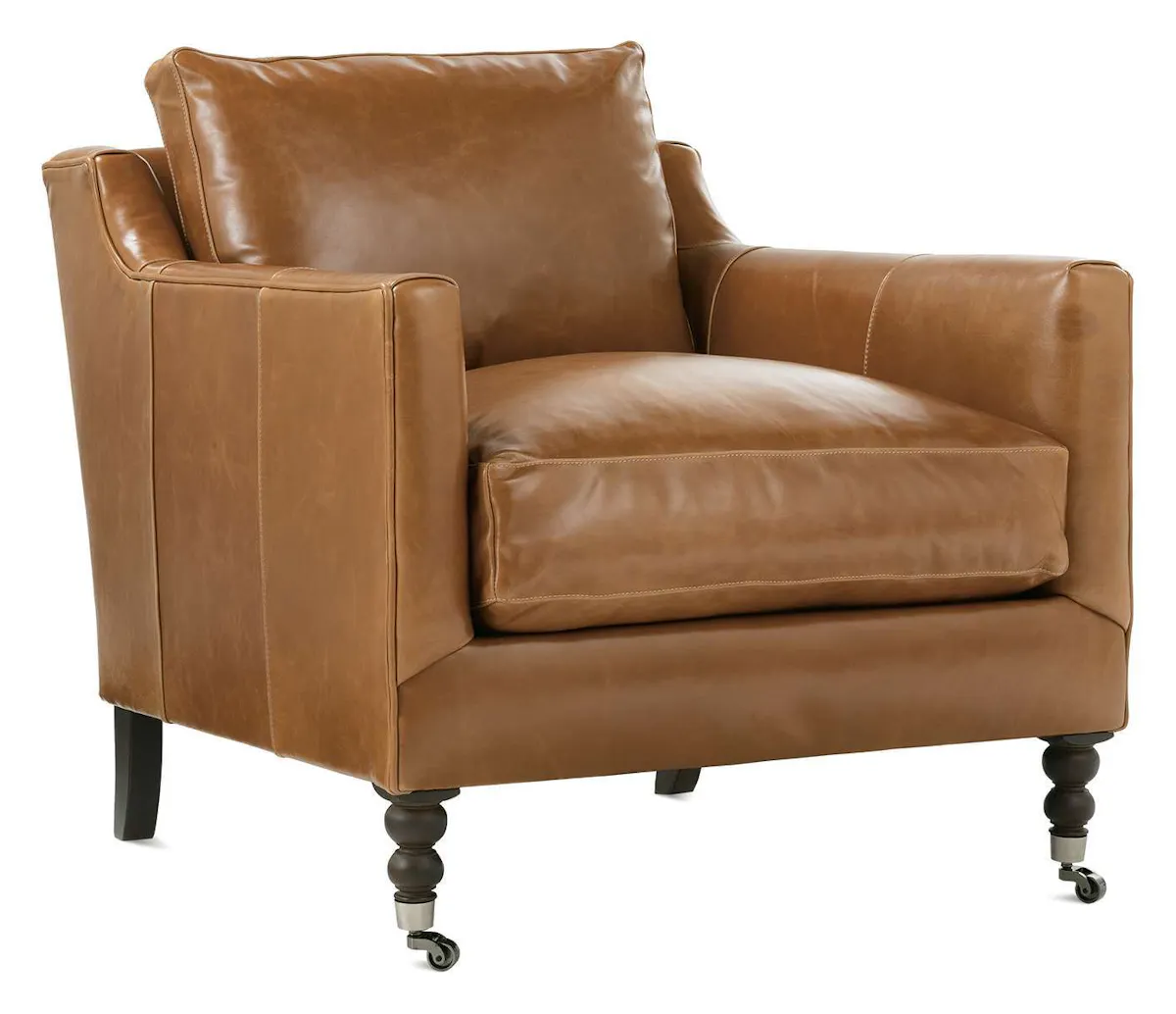 Rowe Furniture MADELINE-L-006 Madeline Leather Chair Rowe Furniture MADELINE-L-006 Madeline Leather Chair