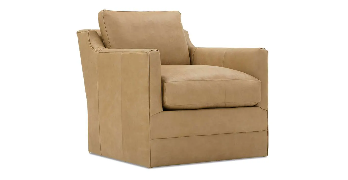 Rowe Furniture MADELINE-L-016 Madeline Leather Swivel Chair