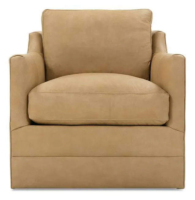 Rowe Furniture MADELINE-L-016 Madeline Leather Swivel Chair Rowe Furniture MADELINE-L-016 Madeline Leather Swivel Chair