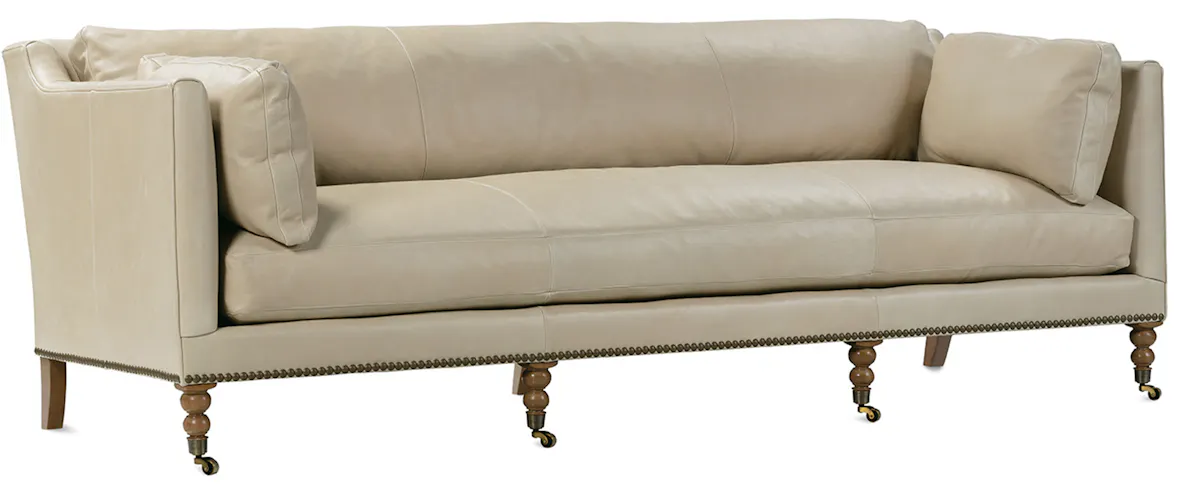 Rowe Furniture MADELINE-L-033 Madeline Sofa Bespoke Leather Program Rowe Furniture MADELINE-L-033 Madeline Sofa Bespoke Leather Program