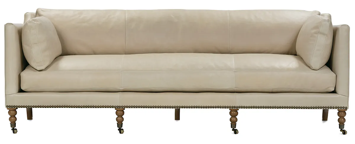 Rowe Furniture MADELINE-L-033 Madeline Sofa Bespoke Leather Program Rowe Furniture MADELINE-L-033 Madeline Sofa Bespoke Leather Program