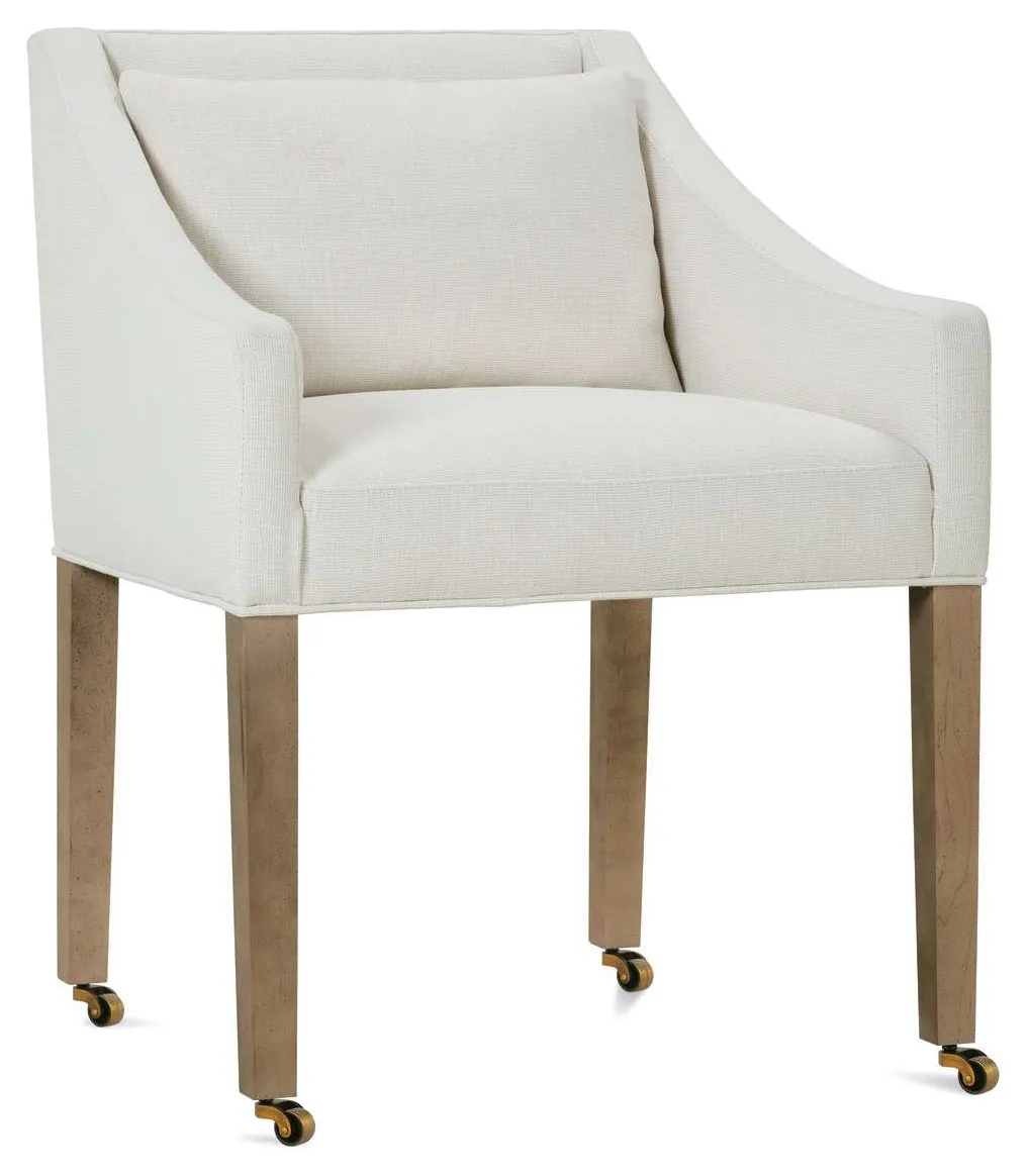 Rowe Furniture ODESSA-502 Odessa Dining Arm Chair With Casters Rowe Furniture ODESSA-502 Odessa Dining Arm Chair With Casters