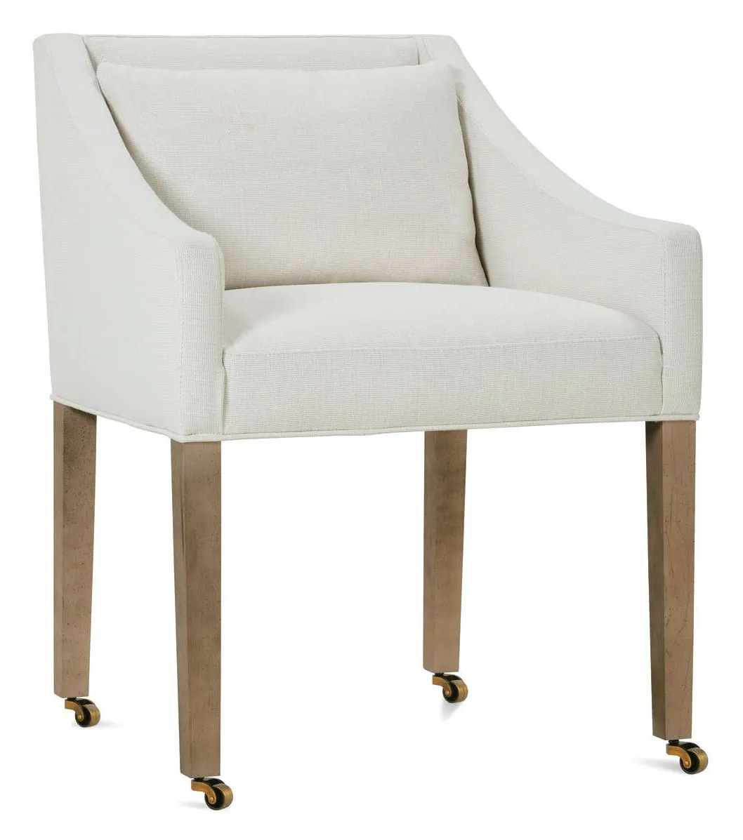 Rowe Furniture ODESSA-502 Odessa Dining Arm Chair With Casters Rowe Furniture ODESSA-502 Odessa Dining Arm Chair With Casters