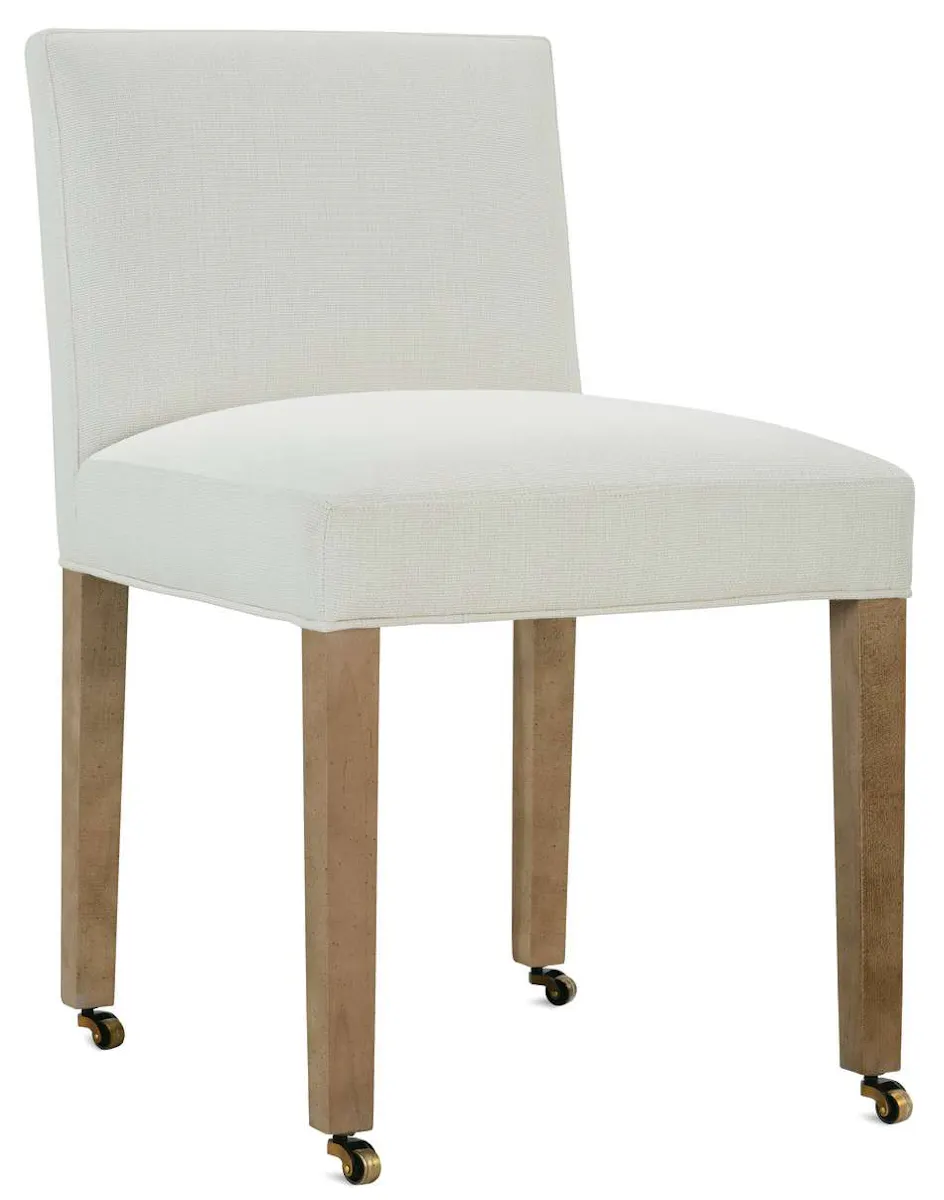 Rowe Furniture ODESSA-506 Odessa Dining Armless Chair With Casters Rowe Furniture ODESSA-506 Odessa Dining Armless Chair With Casters