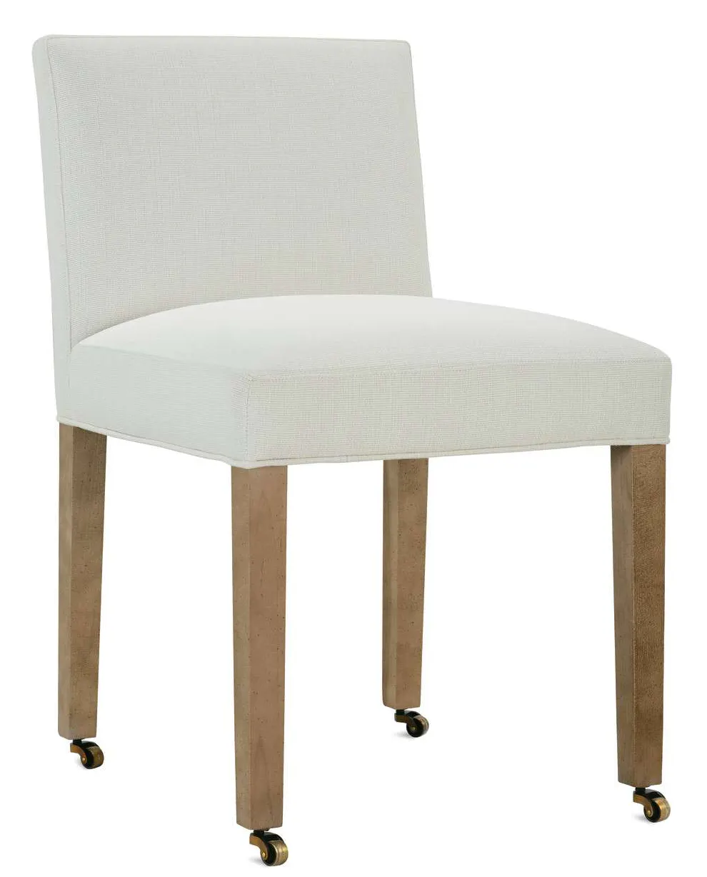 Rowe Furniture ODESSA-506 Odessa Dining Armless Chair With Casters Rowe Furniture ODESSA-506 Odessa Dining Armless Chair With Casters