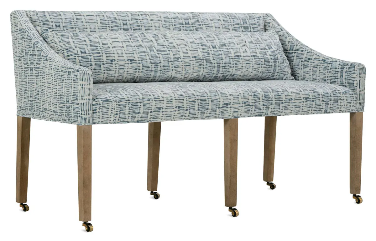 Rowe Furniture ODESSA-520 Odessa Dining Banquette With Casters Rowe Furniture ODESSA-520 Odessa Dining Banquette With Casters