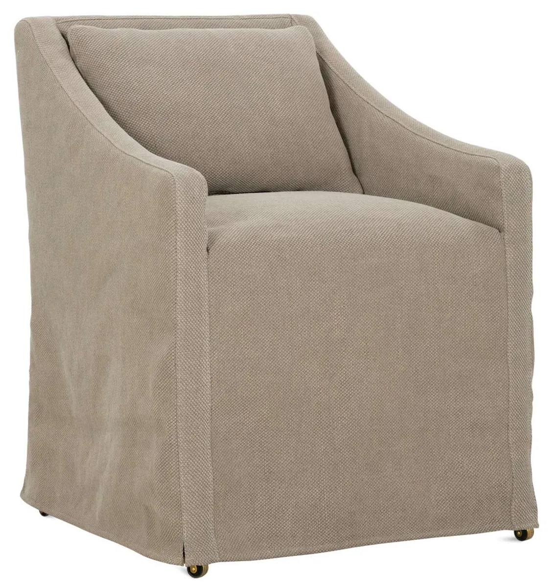 Rowe Furniture ODESSA-SLIP-502 Odessa Slip Dining Arm Chair With Casters Rowe Furniture ODESSA-SLIP-502 Odessa Slip Dining Arm Chair With Casters