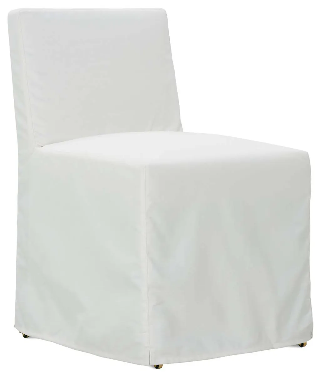 Rowe Furniture ODESSA-SLIP-506 Odessa Slip Dining Armless Chair Witth Casters Rowe Furniture ODESSA-SLIP-506 Odessa Slip Dining Armless Chair Witth Casters