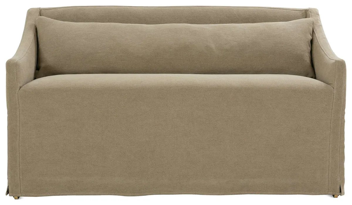 Rowe Furniture ODESSA-SLIP-520 Odessa Slip Dining Banquette With Casters Rowe Furniture ODESSA-SLIP-520 Odessa Slip Dining Banquette With Casters