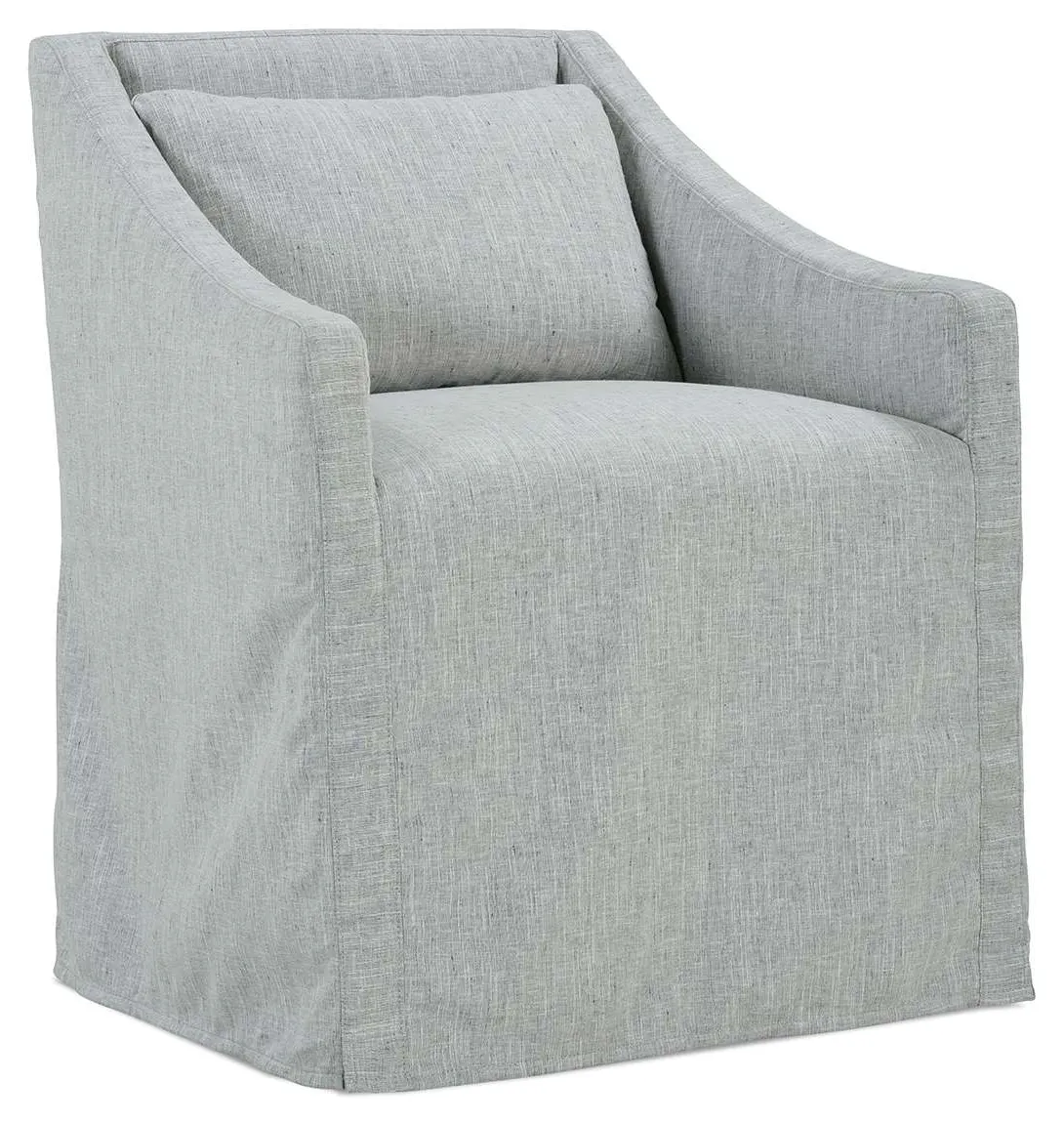 Rowe Furniture ODESSA-SLIP-501 Odessa Slip Dining Arm Chair Rowe Furniture ODESSA-SLIP-501 Odessa Slip Dining Arm Chair