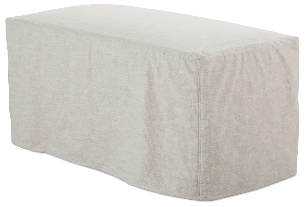 Rowe Furniture OTR-1842-SLIP-D41 Rectangle Plain Slip Ottoman 18 x 42 Rowe Furniture OTR-1842-SLIP-D41 Rectangle Plain Slip Ottoman 18 x 42
