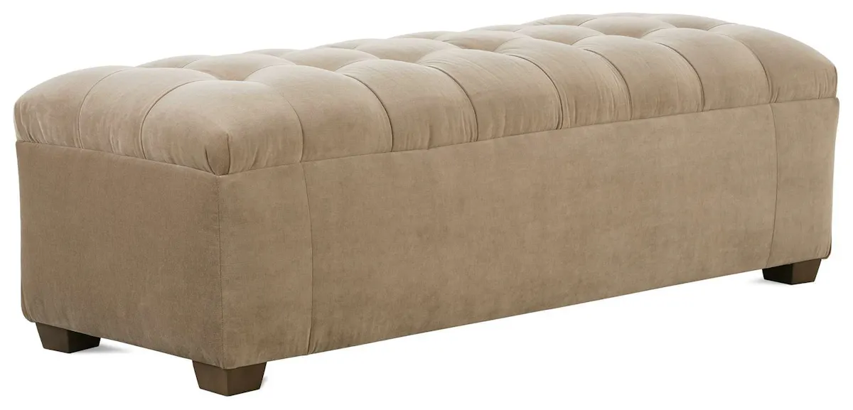Rowe Furniture OTR-2262-1100-B22 Rectangle Tufted Ottoman 22 x 62 Rowe Furniture OTR-2262-1100-B22 Rectangle Tufted Ottoman 22 x 62