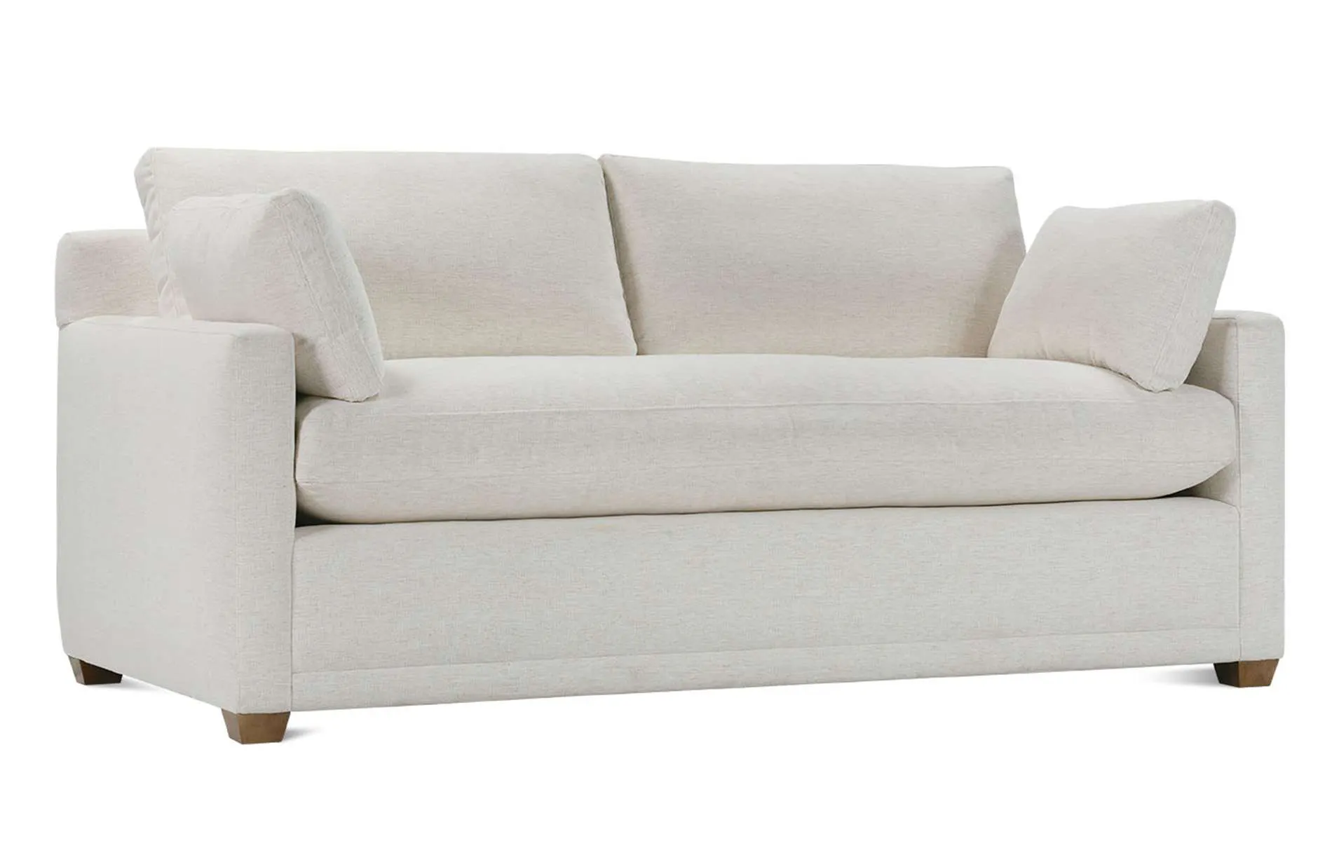 Rowe Furniture SYLVIE-230 Sylvie 75 Inch Bench Seat Queen Serenity Sleeper