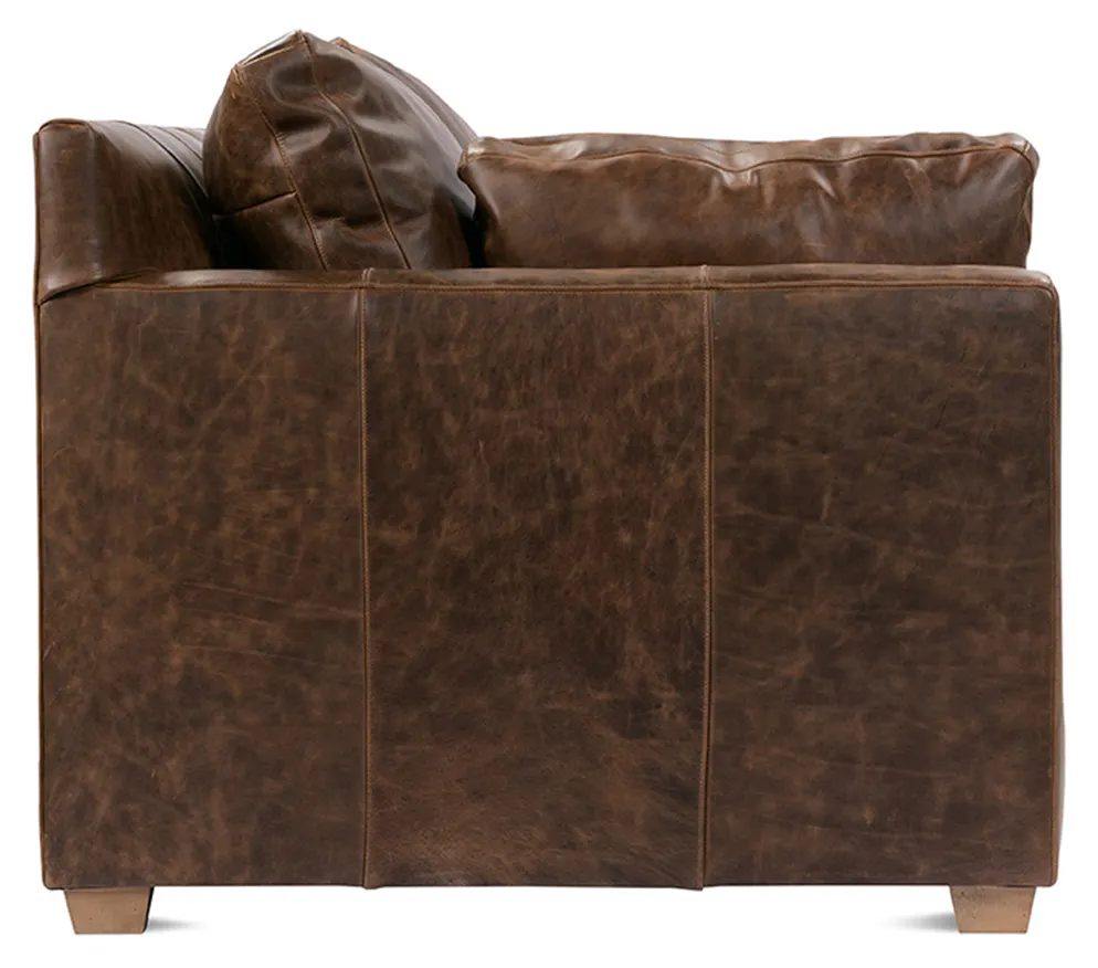 Rowe Furniture SYLVIE-L-022 Sylvie Sofa: Bespoke Leather Program Rowe Furniture SYLVIE-L-022 Sylvie Sofa: Bespoke Leather Program