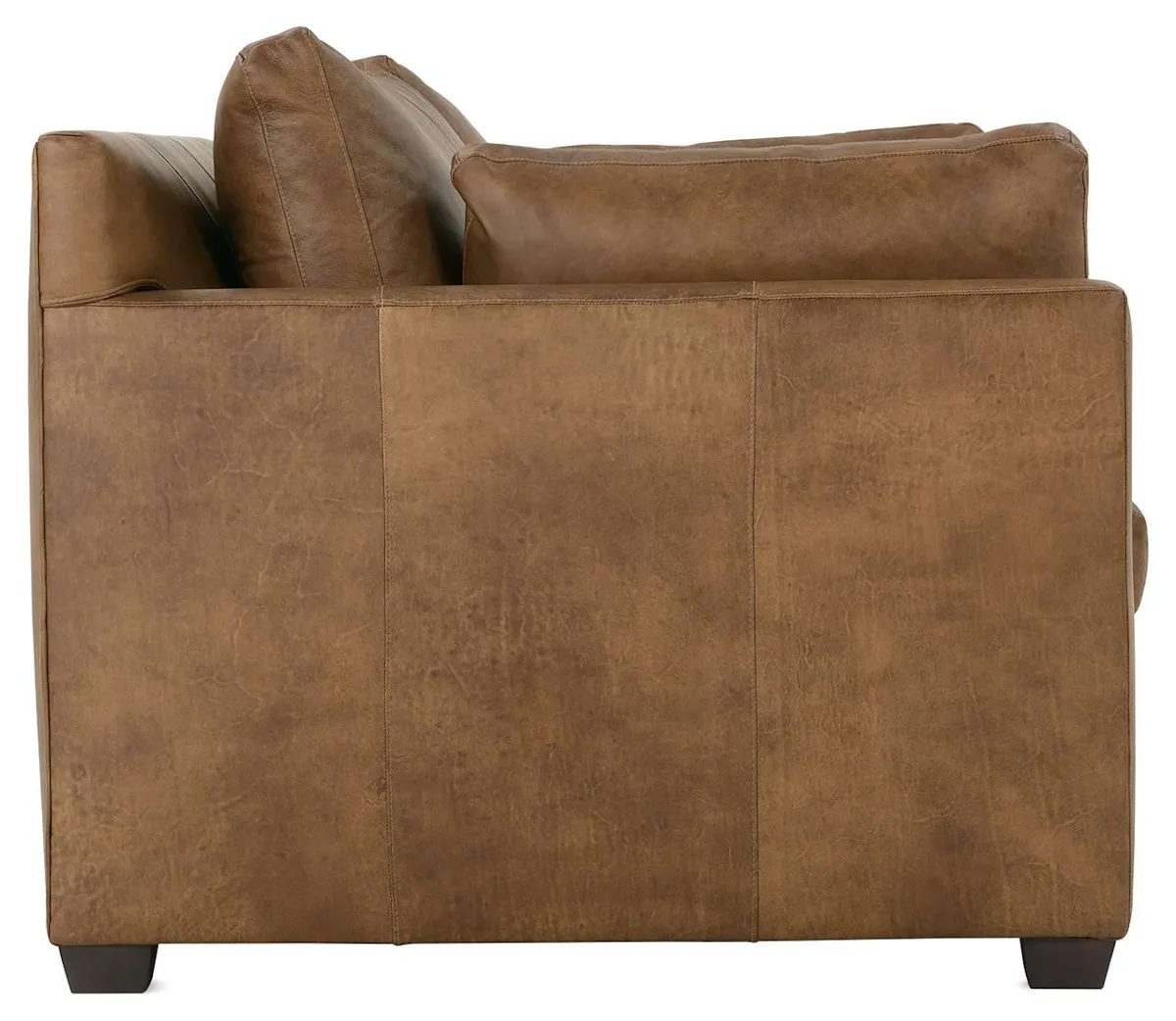 Rowe Furniture SYLVIE-L-022-94 Sylvie 88 Inch Express Cocoa Leather Sofa Rowe Furniture SYLVIE-L-022-94 Sylvie 88 Inch Express Cocoa Leather Sofa