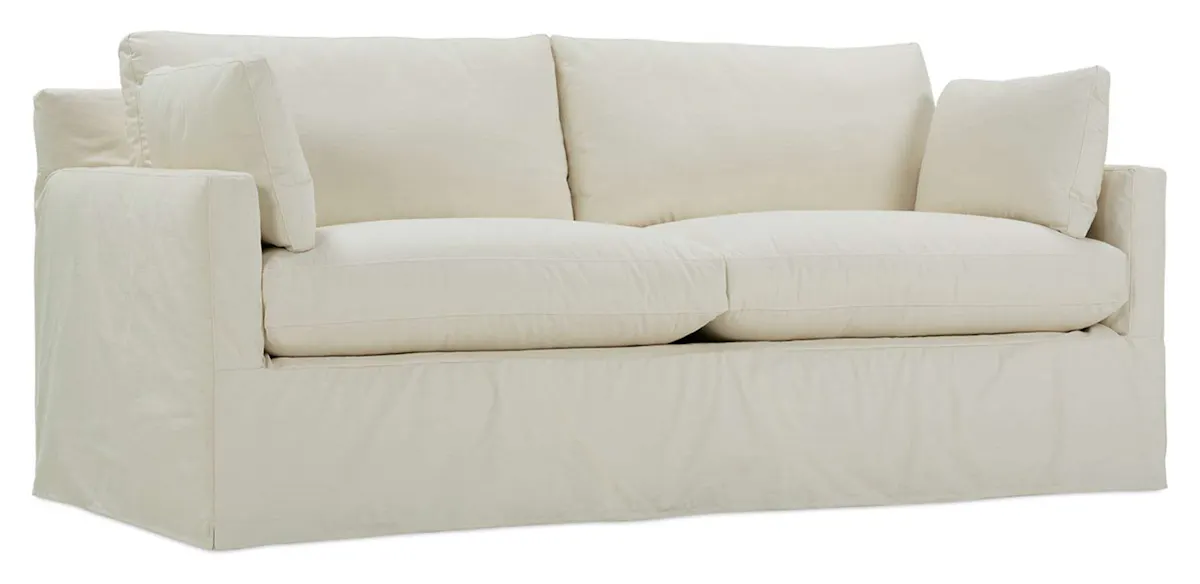 Rowe Furniture SYLVIE-SLIP-001 Sylvie Slipcover 75 Inch Bench 2 Cushion Sofa Rowe Furniture SYLVIE-SLIP-001 Sylvie Slipcover 75 Inch Bench 2 Cushion Sofa