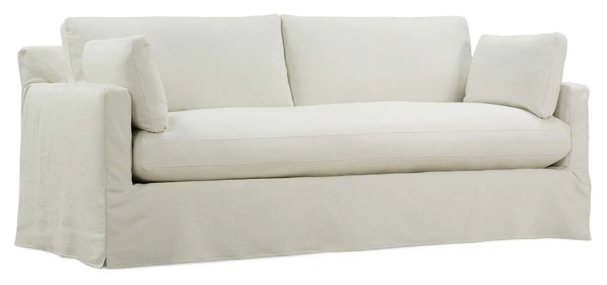 Rowe Furniture SYLVIE-SLIP-201 Sylvie Slipcover 75 Inch Bench Cushion Sofa Rowe Furniture SYLVIE-SLIP-201 Sylvie Slipcover 75 Inch Bench Cushion Sofa
