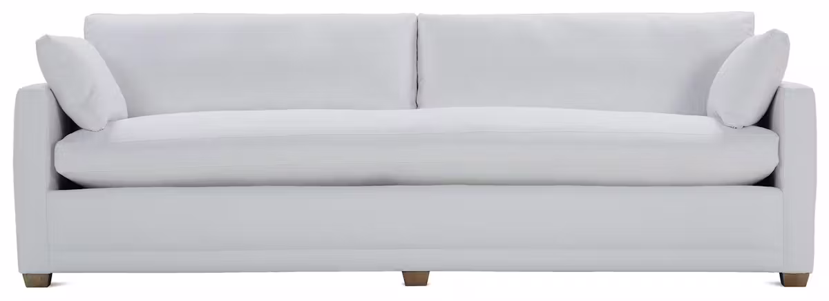 Rowe Furniture SYLVIE-140 Sylvie 100 Inch Bench Cushion Extra Long Sofa Rowe Furniture SYLVIE-140 Sylvie 100 Inch Bench Cushion Extra Long Sofa