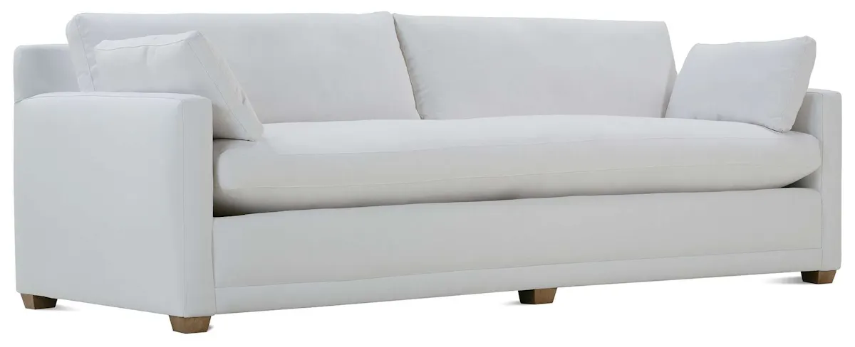 Rowe Furniture SYLVIE-140 Sylvie 100 Inch Bench Cushion Extra Long Sofa Rowe Furniture SYLVIE-140 Sylvie 100 Inch Bench Cushion Extra Long Sofa