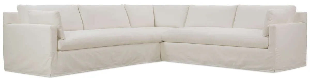 Rowe Furniture SYLVIE-SLIP-249-SECT Sylvie Bench Seat Slip Sectional Rowe Furniture SYLVIE-SLIP-249-SECT Sylvie Bench Seat Slip Sectional