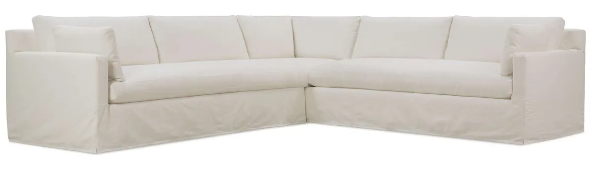 Rowe Furniture SYLVIE-SLIP-249-SECT Sylvie Bench Seat Slip Sectional Rowe Furniture SYLVIE-SLIP-249-SECT Sylvie Bench Seat Slip Sectional