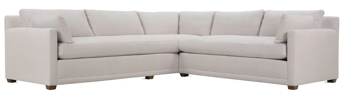 Rowe Furniture SYLVIE-245-EDP, SYLVIE-248-EDP Sylvie Express Bench Cushion Sectional Rowe Furniture SYLVIE-245-EDP, SYLVIE-248-EDP Sylvie Express Bench Cushion Sectional