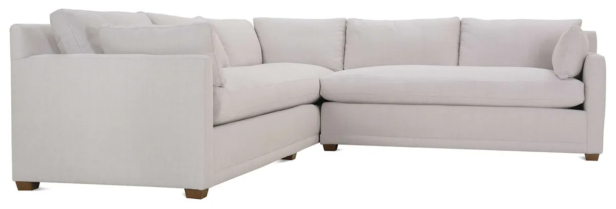 Rowe Furniture SYLVIE-245-EDP, SYLVIE-248-EDP Sylvie Express Bench Cushion Sectional Rowe Furniture SYLVIE-245-EDP, SYLVIE-248-EDP Sylvie Express Bench Cushion Sectional